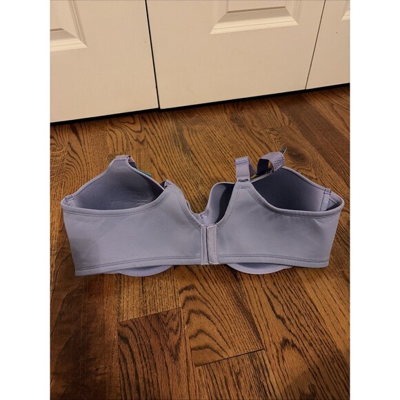 Women's Beauty Back Smoothing Bra Vanity Fair Blue 44D NEW NWT - Picture 2 of 5